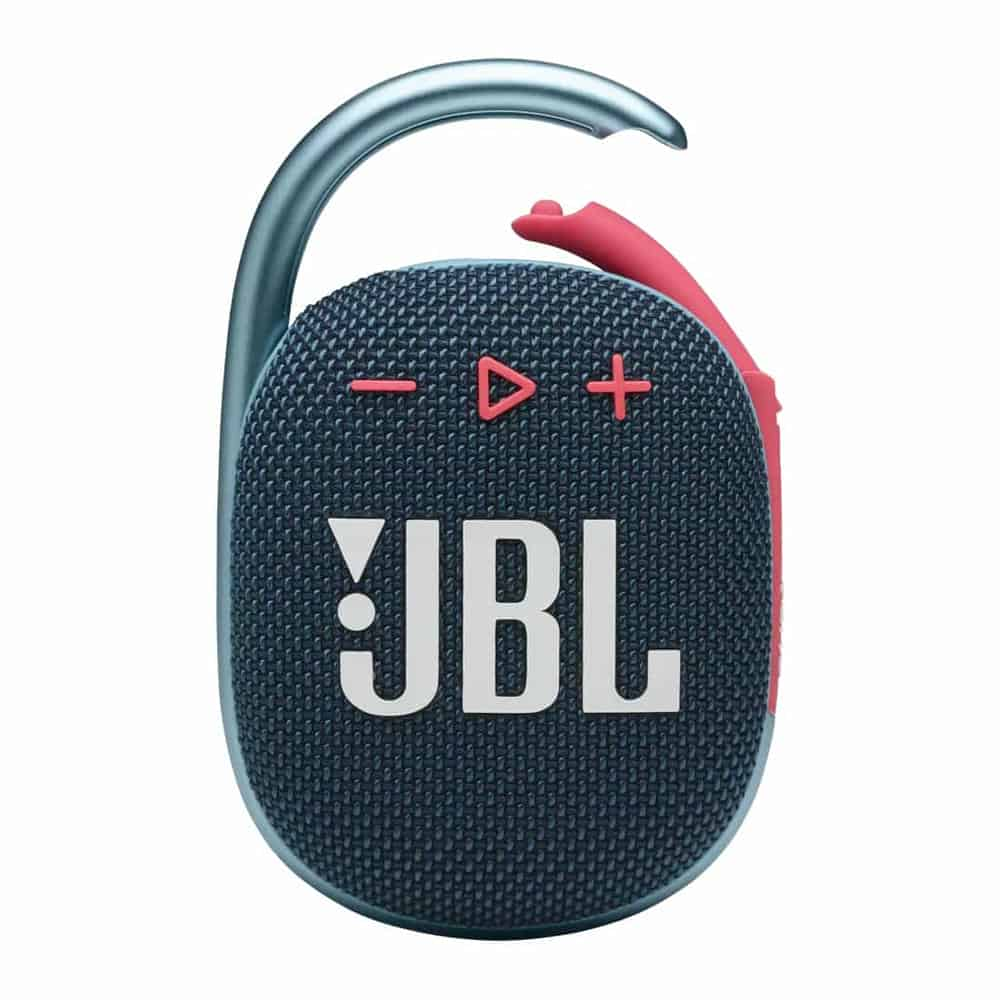 (image for) JBL CLIP 4 Rechargable Bluetooth Speaker Blue/Pink